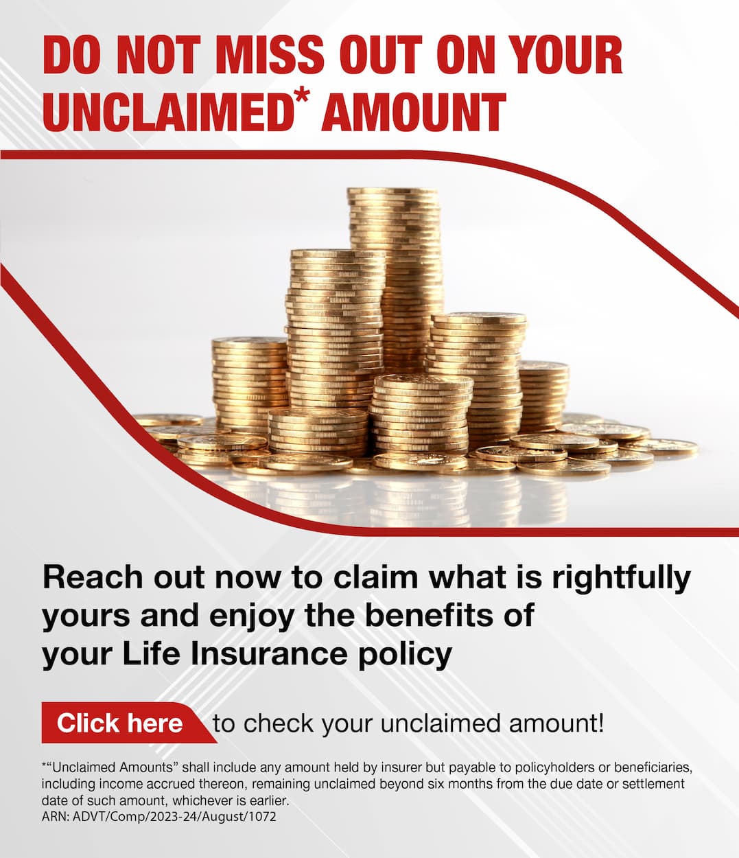 Unclaimed Amount